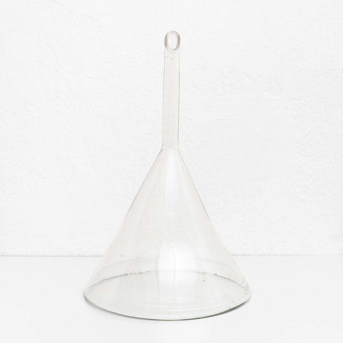 Large Antique Funnel in Glass for sale at Pamono