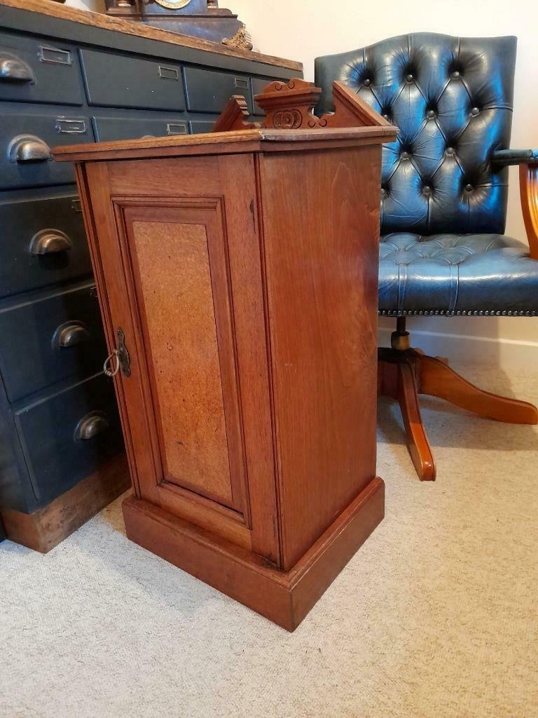 Victorian Wooden Bedside for sale at Pamono