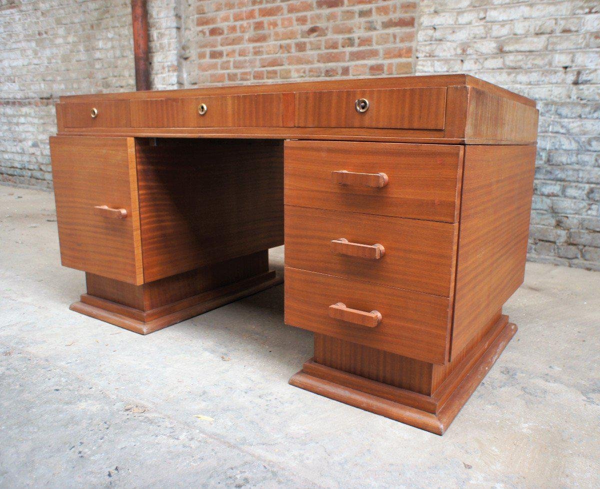 Art Deco French Modern Desk, 1930 for sale at Pamono