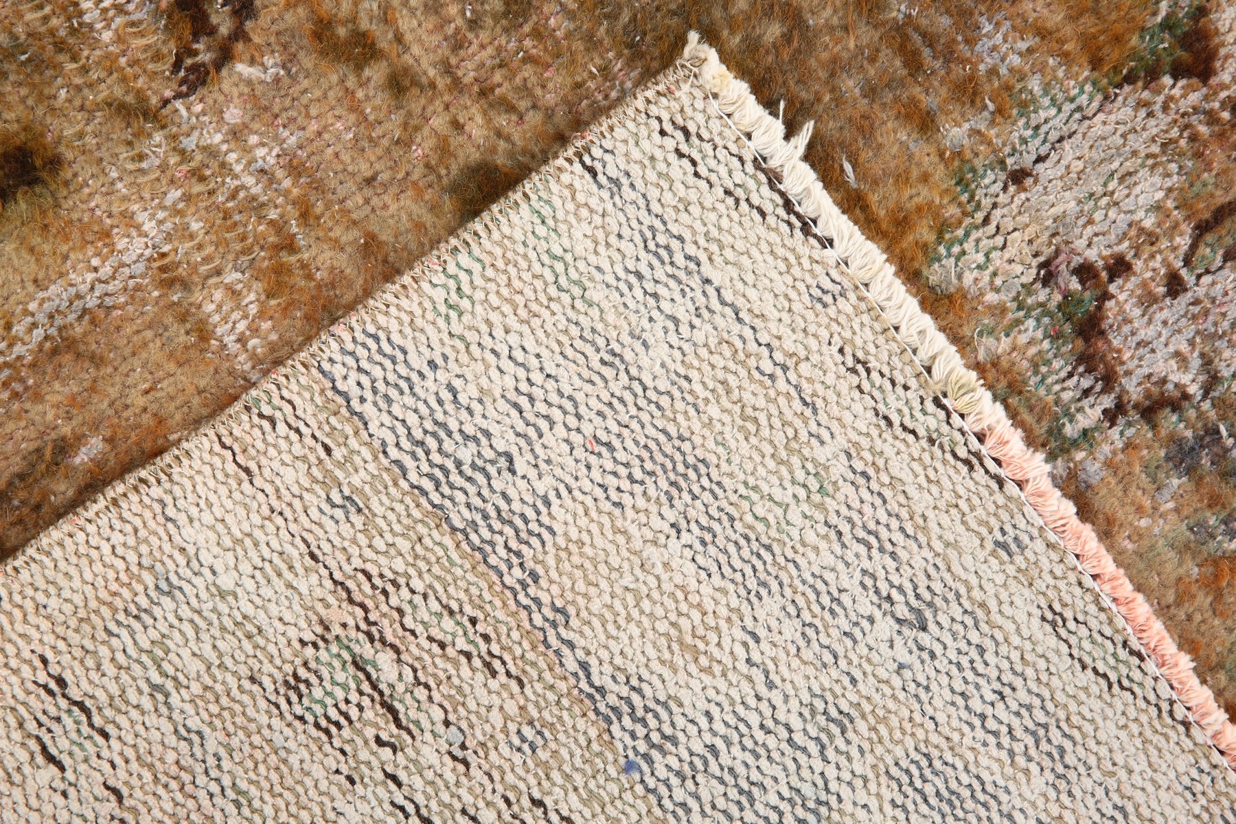 Turkish Rustic Runner Rug for sale at Pamono