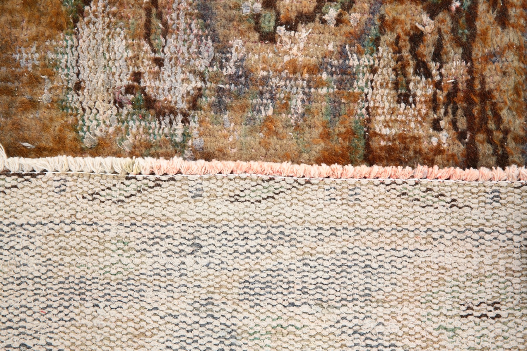 Turkish Rustic Runner Rug for sale at Pamono