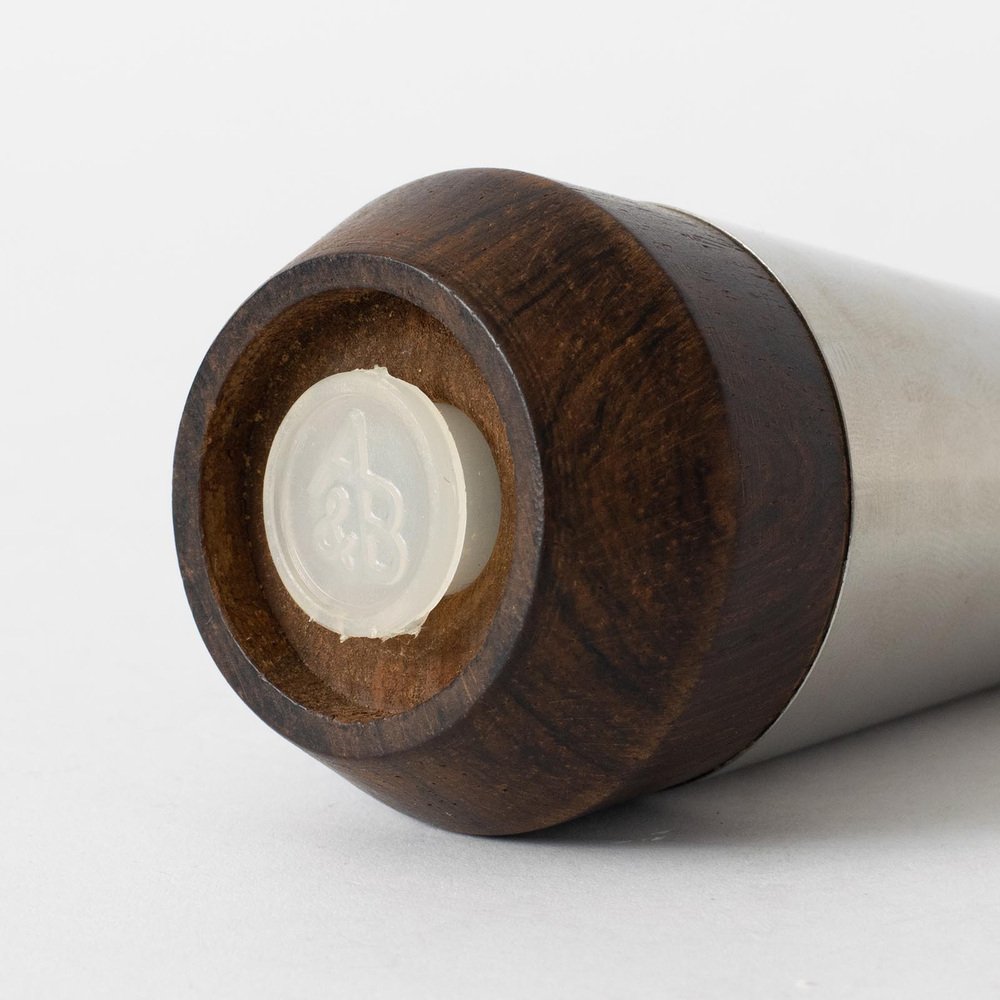 Vintage Danish Salt and Pepper Shaker from A&B Lundtofte, 1960s, Set of