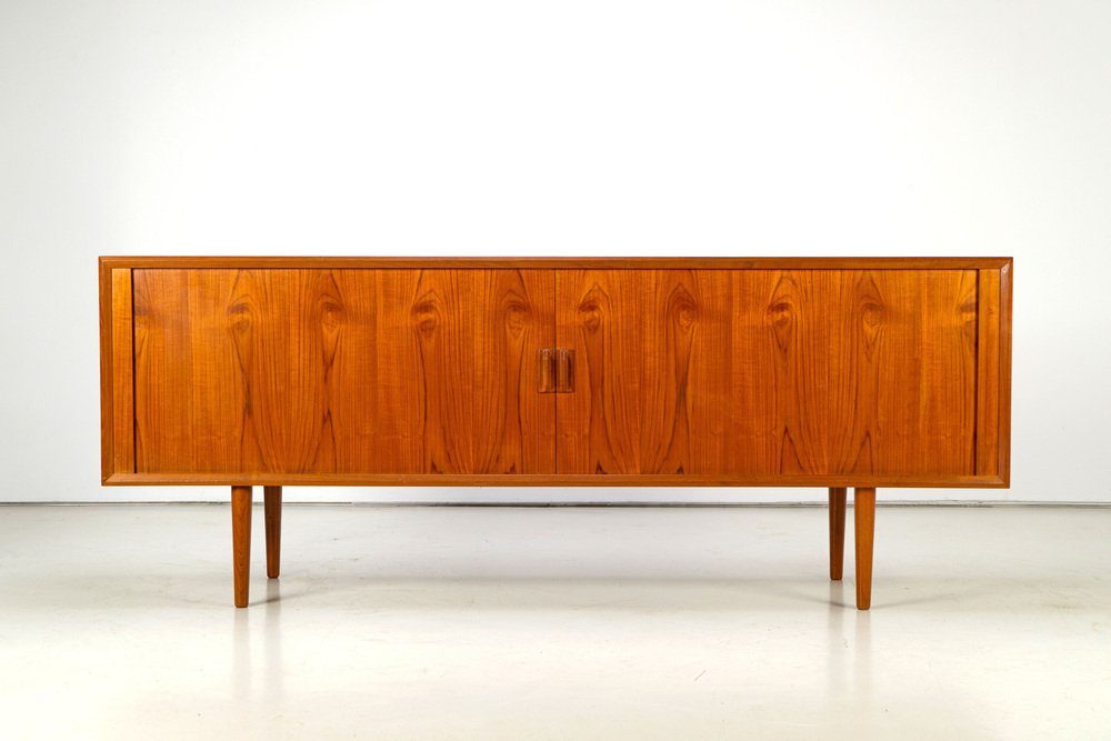 teak sideboard by svend aage larsen for faarup furniture factory denmark 1960s AO-1294658