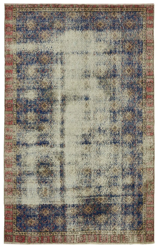 Vintage Turkish Beige Area Rug for sale at Pamono