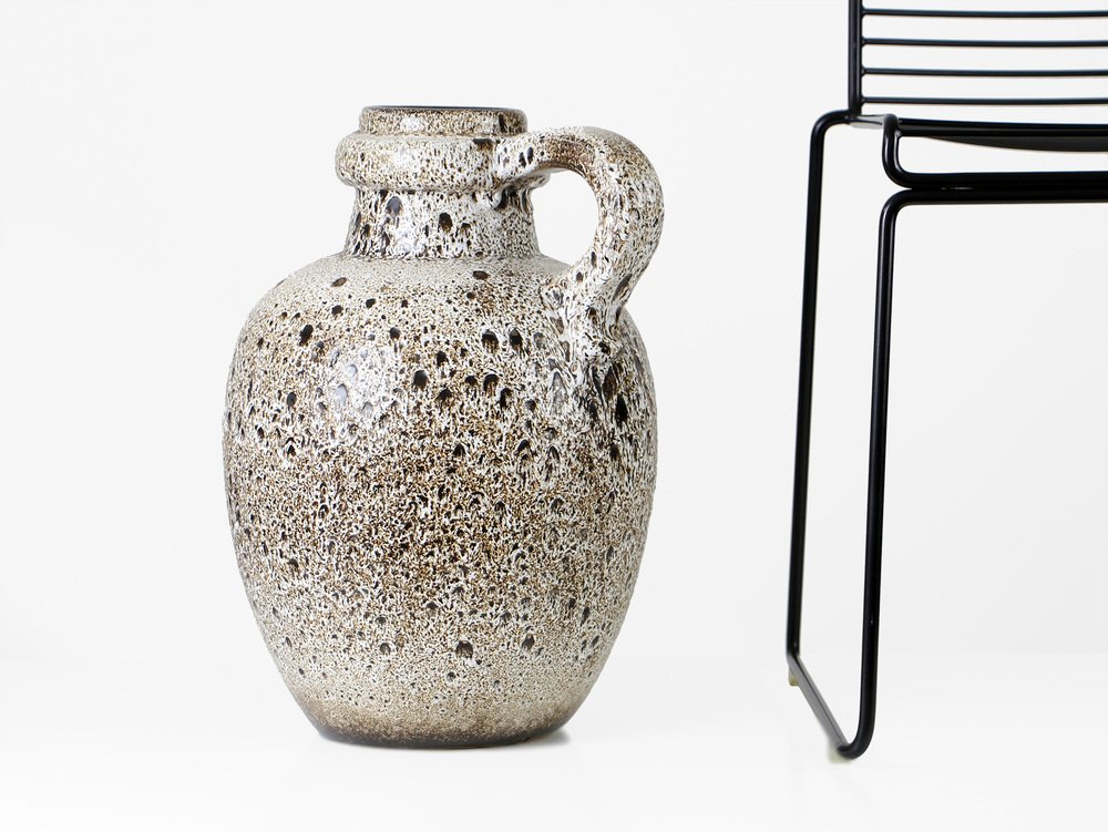 Grand Vase de Plancher Fat Lava Vintage par Scheurich, 1970s en vente