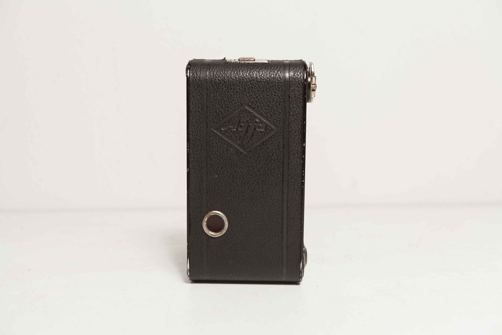 Superbe appareil photo ancien Zeiss Ikon Compur rapide avec étui cuir cousu main