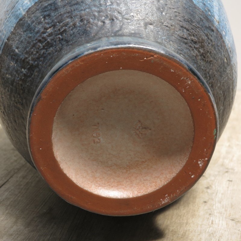 Grand Vase de Plancher Vintage avec Poignée par Glatzle pour Karlsruher