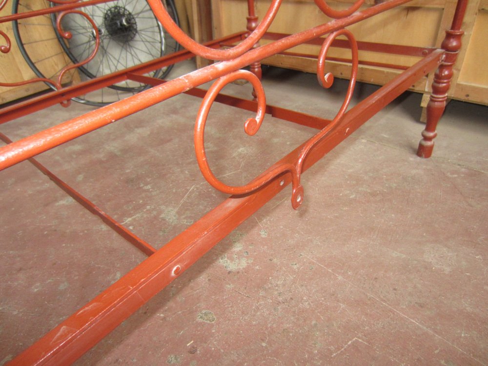 Ancient Wrought Iron Cot for sale at Pamono