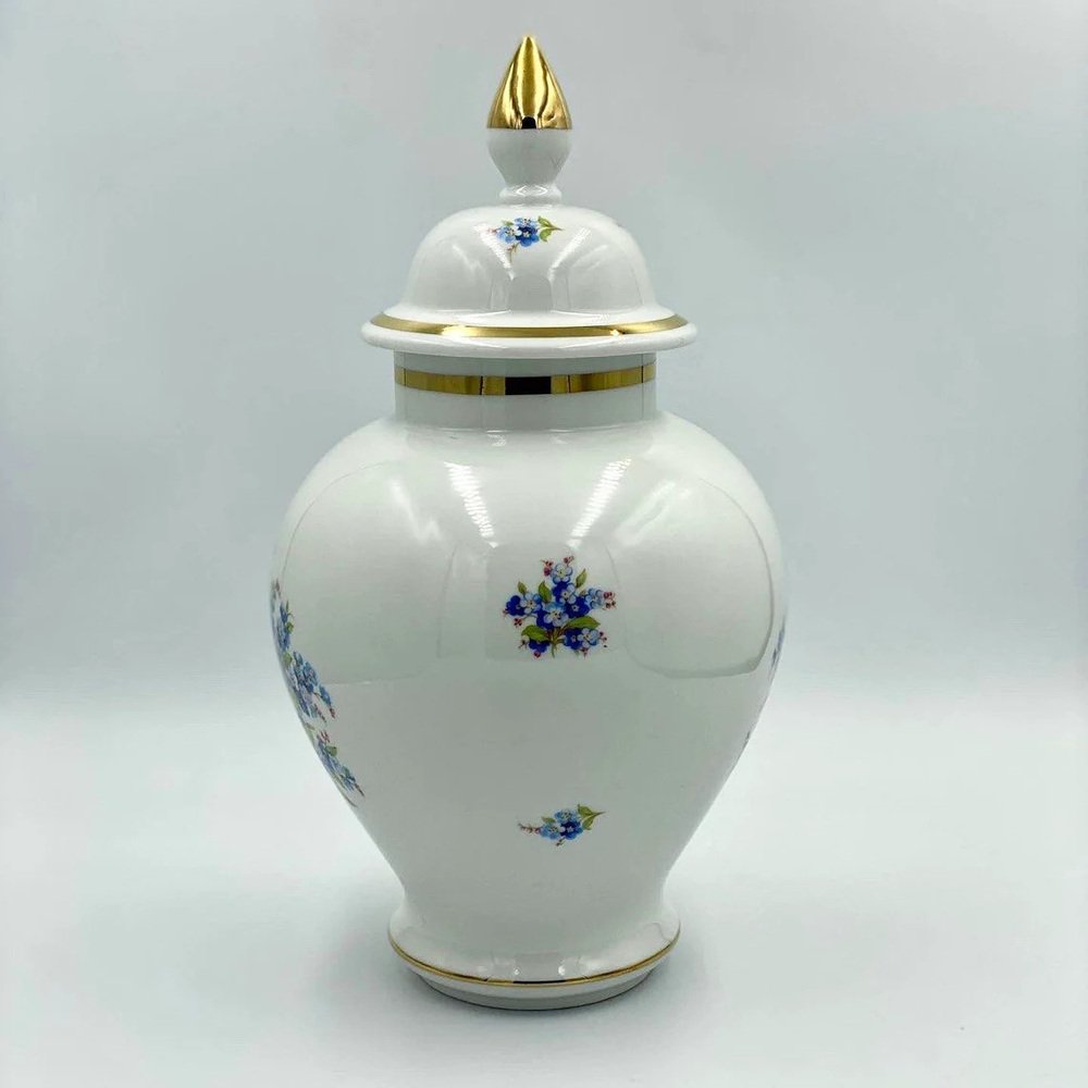 Porcelain Vase Urn with Gold Trim by Schumann Arzberg, Bavaria for sale