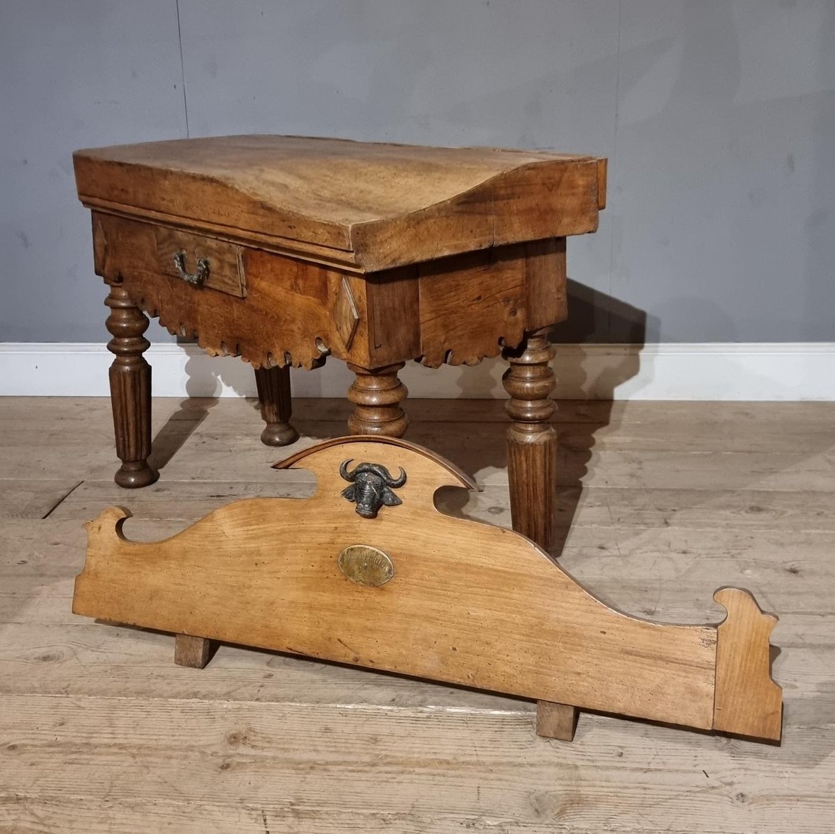 CONSDAN Metzgerblock Aus Massiver Eiche – 76,2 X 63,5 X 3,8 Cm, Beidseitig Poliert, Mit Lebensmittelechtem Öl, USA Holz