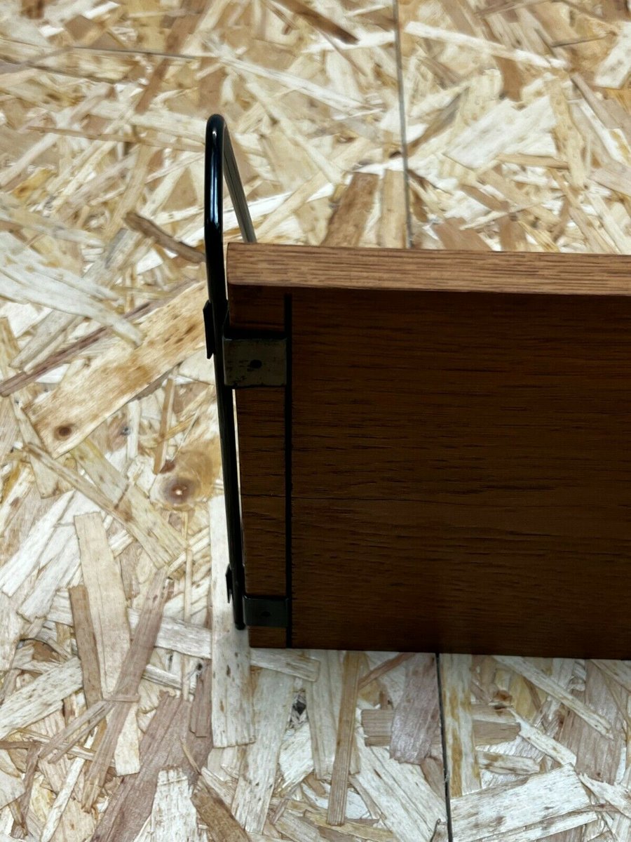 MidCentury Danish Oak String Wall Shelf from WHB for sale at Pamono