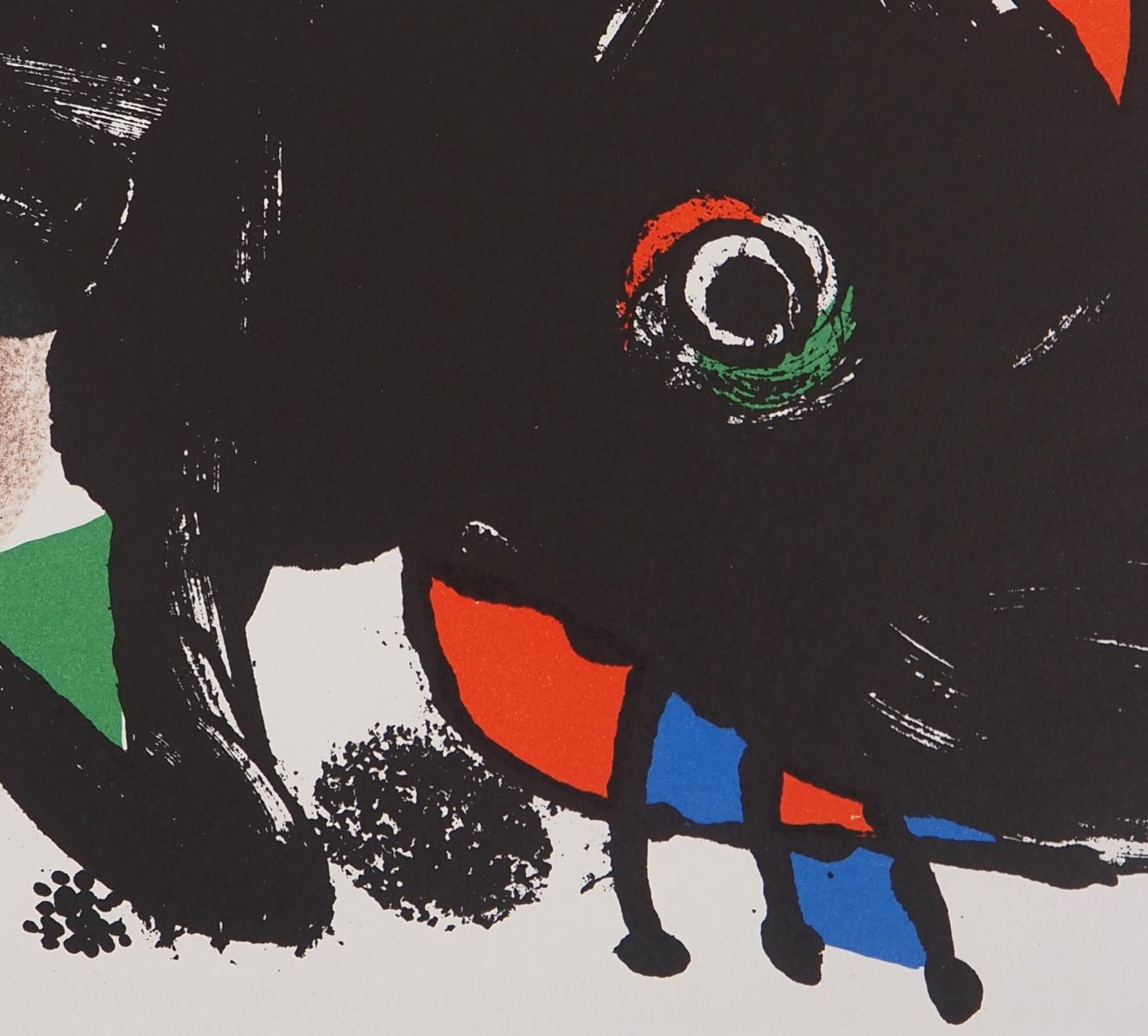 Joan Miro, Wild Animal, 1976, Original Lithograph for sale at Pamono