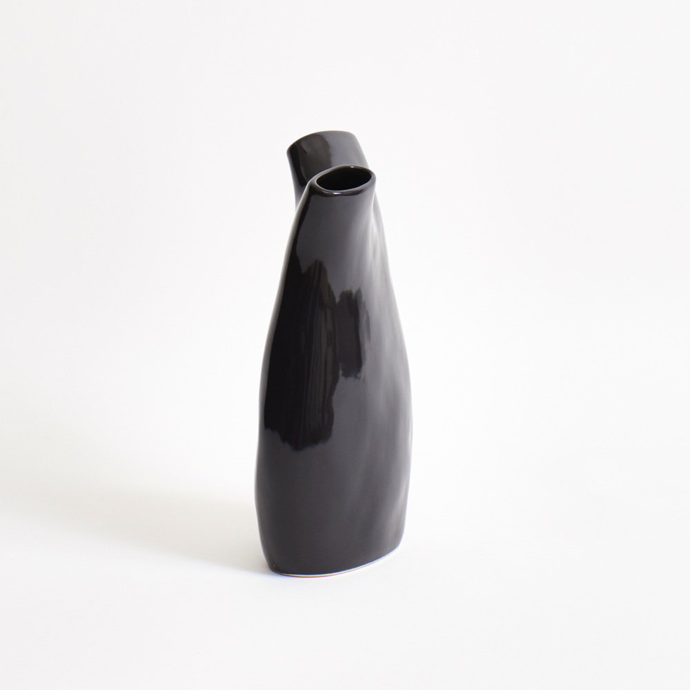 Shiny Black Gemini Vase from Project 213a for sale at Pamono
