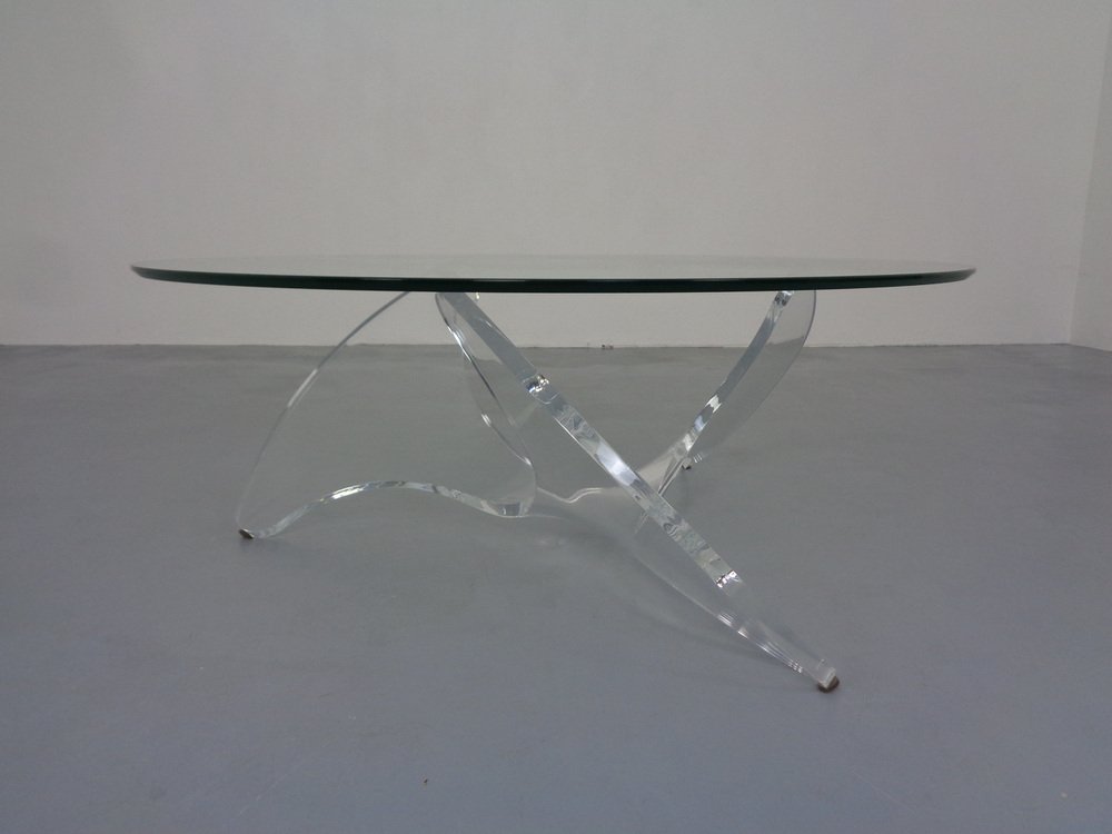 Acrylic Glass Propeller Coffee Table by Knut Hesterberg from Ronald
