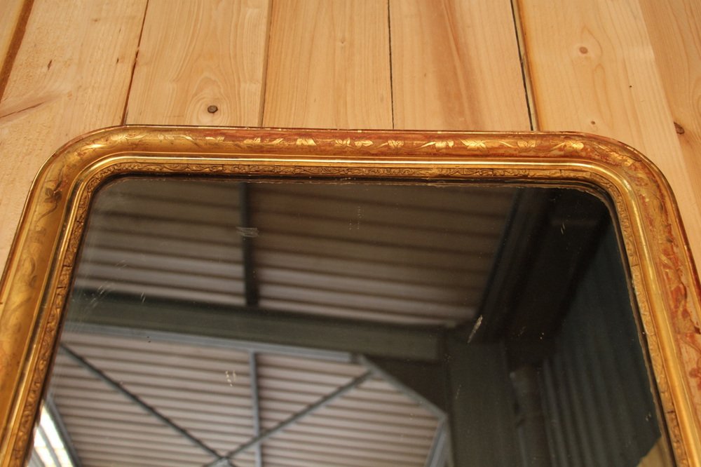 Large Vintage Standing Mirror for sale at Pamono