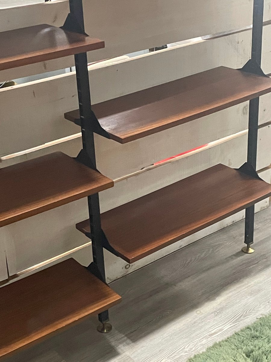 FloortoCeiling Shelving Unit, 1960s for sale at Pamono