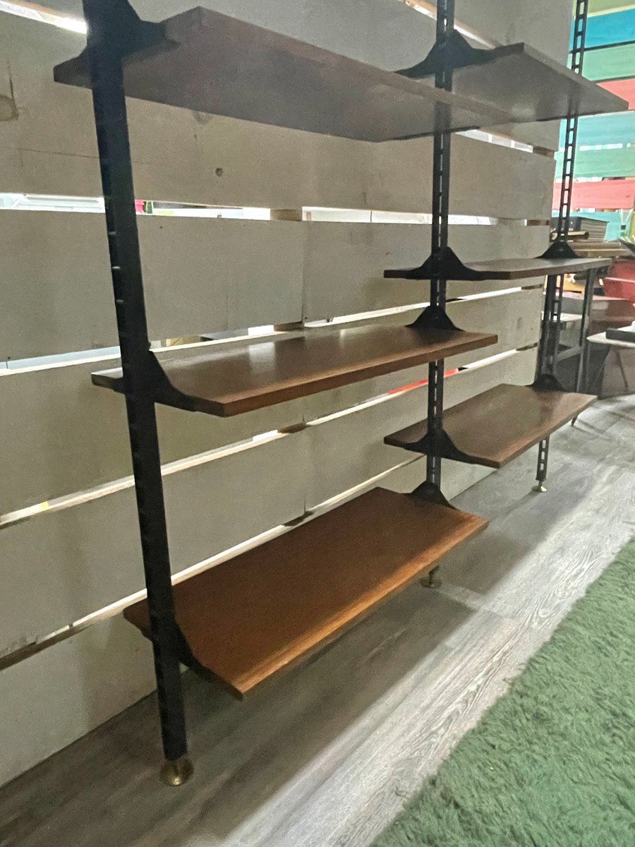 FloortoCeiling Shelving Unit, 1960s for sale at Pamono