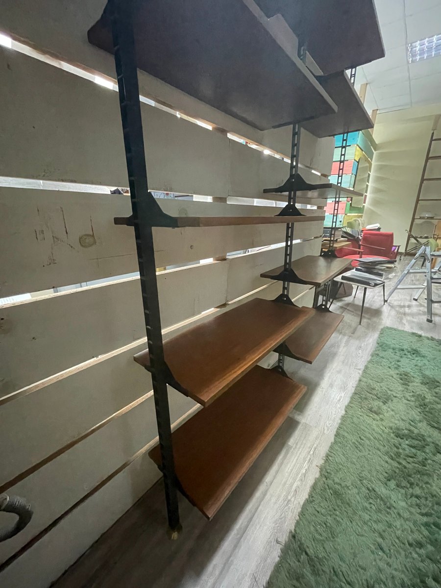 FloortoCeiling Shelving Unit, 1960s for sale at Pamono