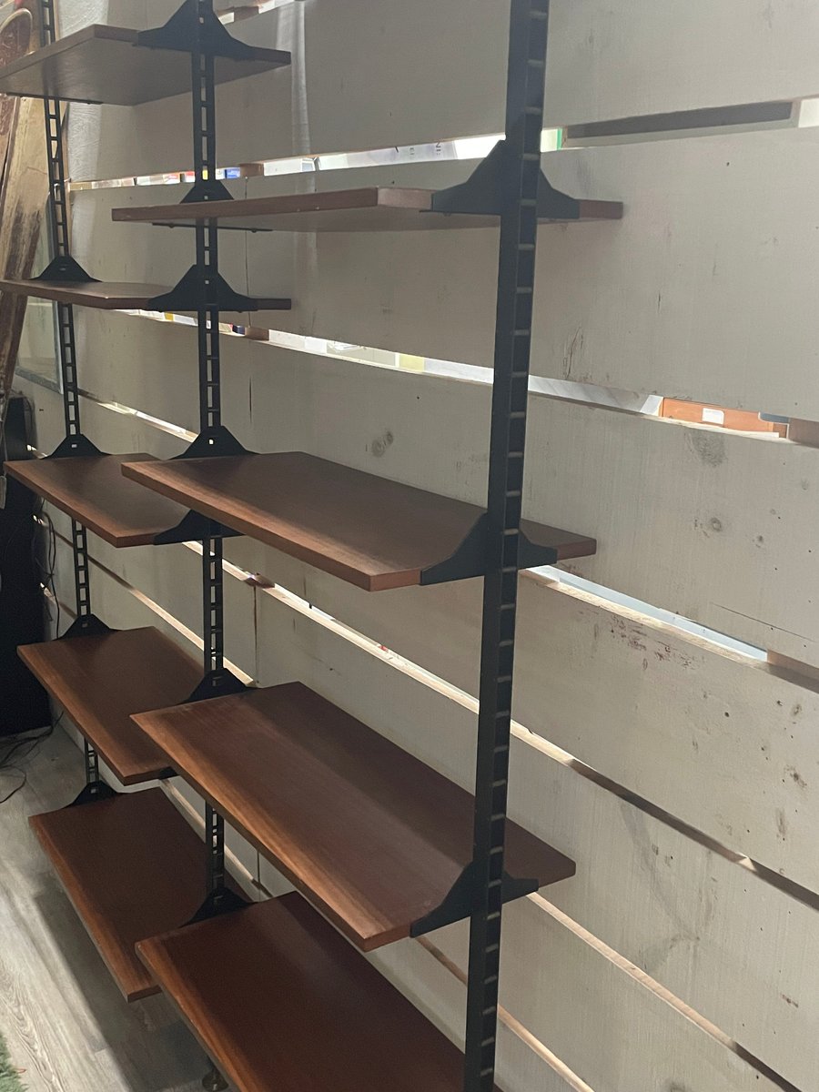 FloortoCeiling Shelving Unit, 1960s for sale at Pamono