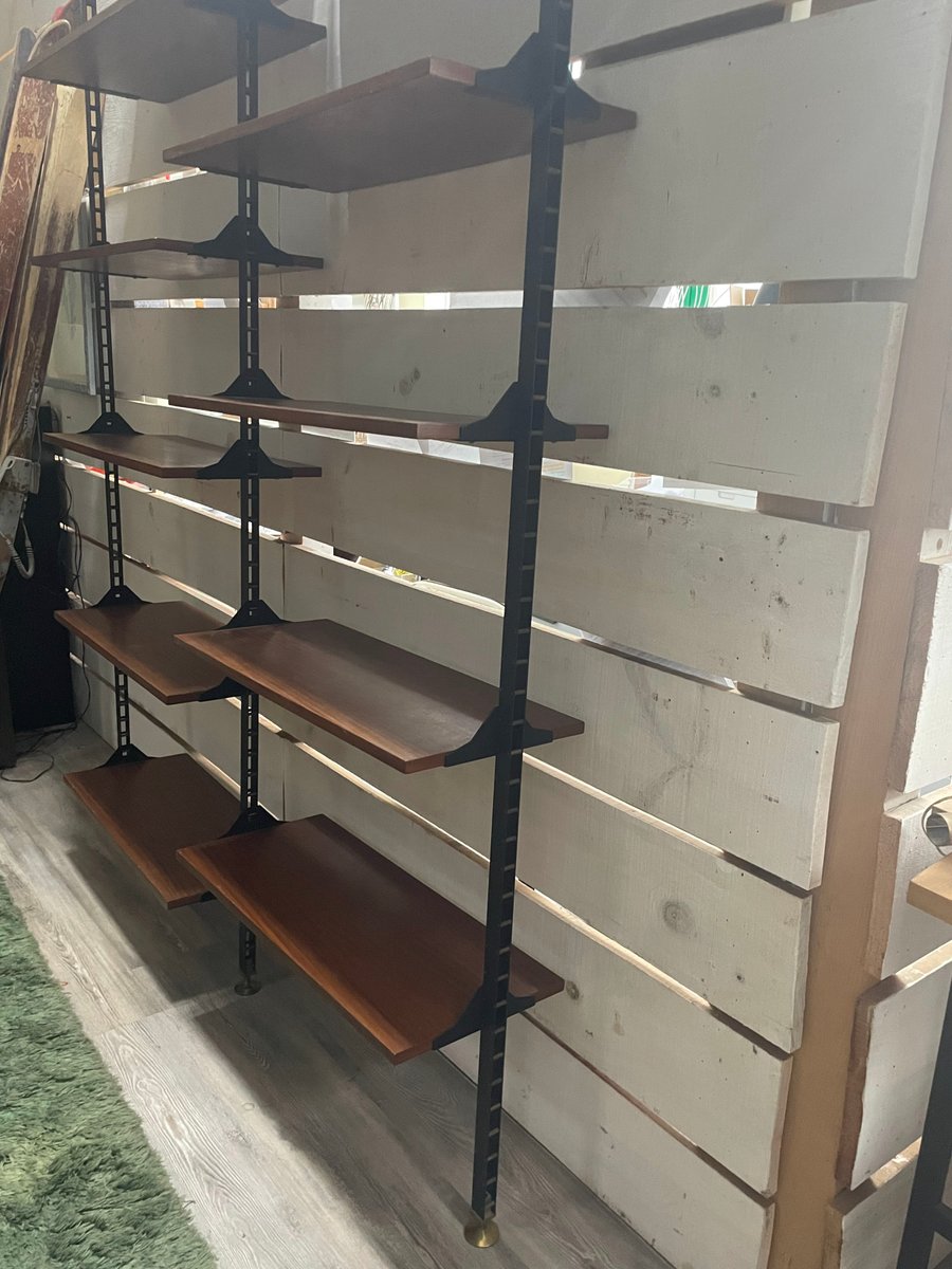FloortoCeiling Shelving Unit, 1960s for sale at Pamono