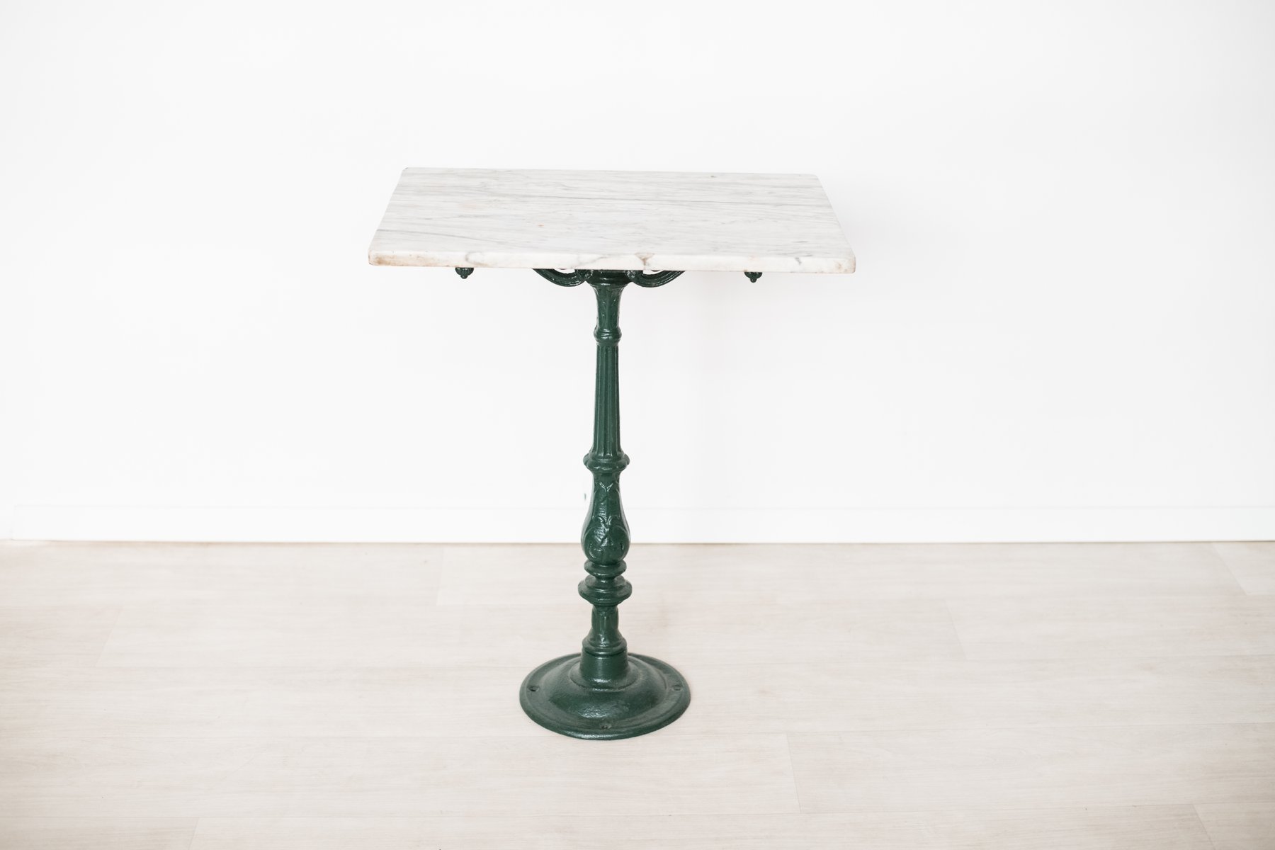 Marble and Cast Iron Outdoor Table for sale at Pamono
