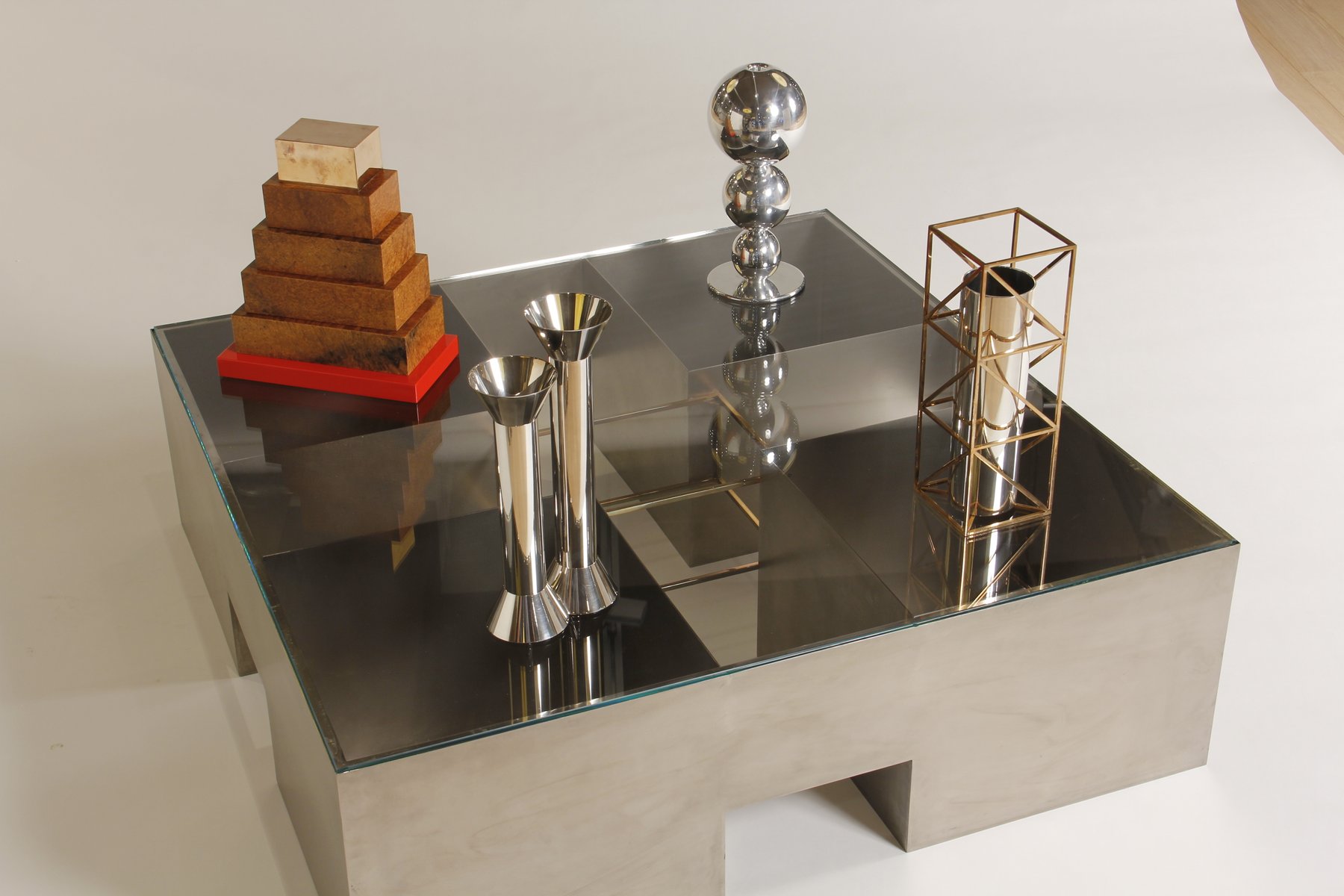 Italian Coffee Table With Objects By Alessandro Mendini