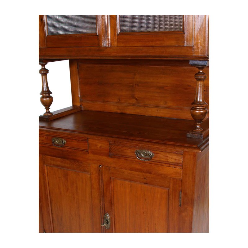 Credenza antica piemontese in legno massiccio in vendita su Pamono