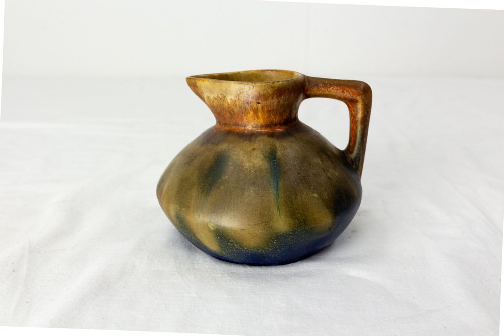 MidCentury French Sandstone Pitcher by Louis Méténier for sale at Pamono