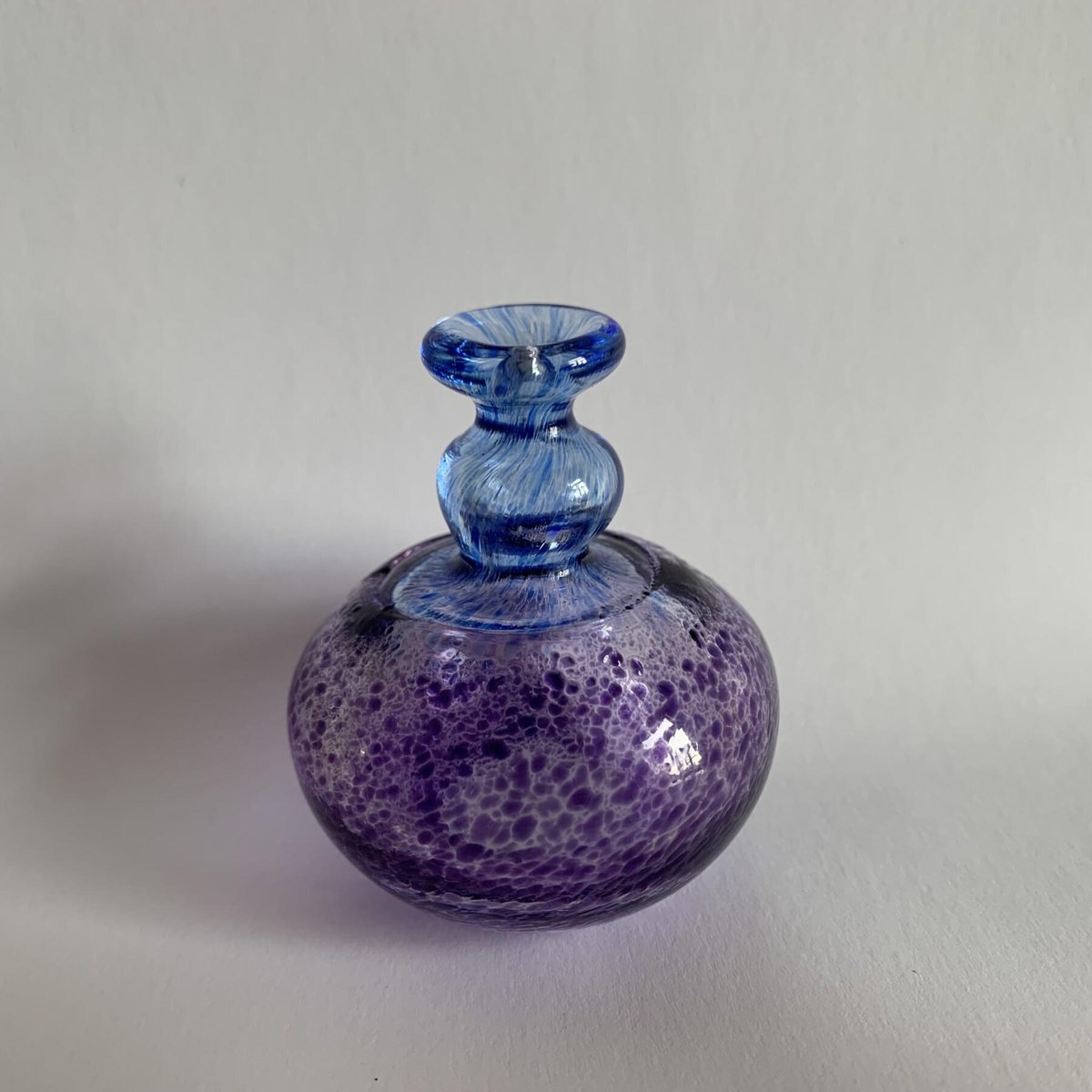 Vintage Miniature Vase by Bertil Vallien for Kosta Boda, 1990s for sale