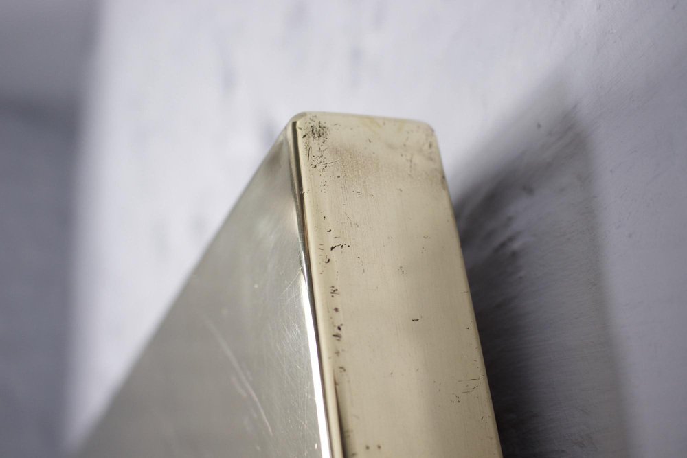 Engraved Brass Wall Panel for sale at Pamono