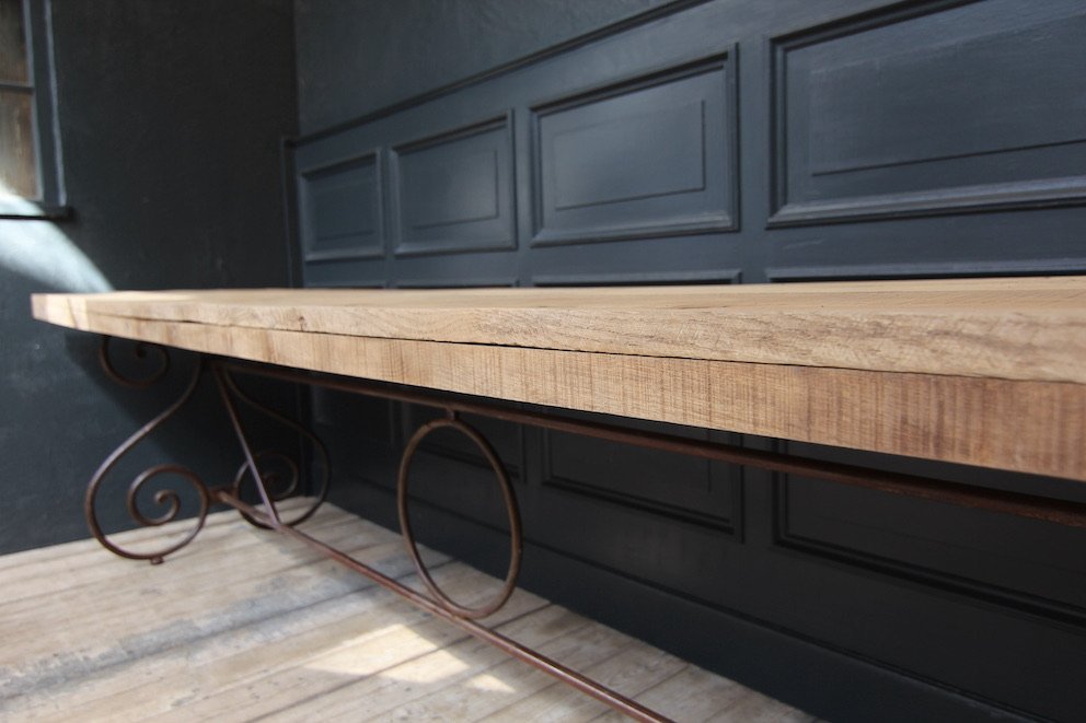 Metal Frame Table for sale at Pamono