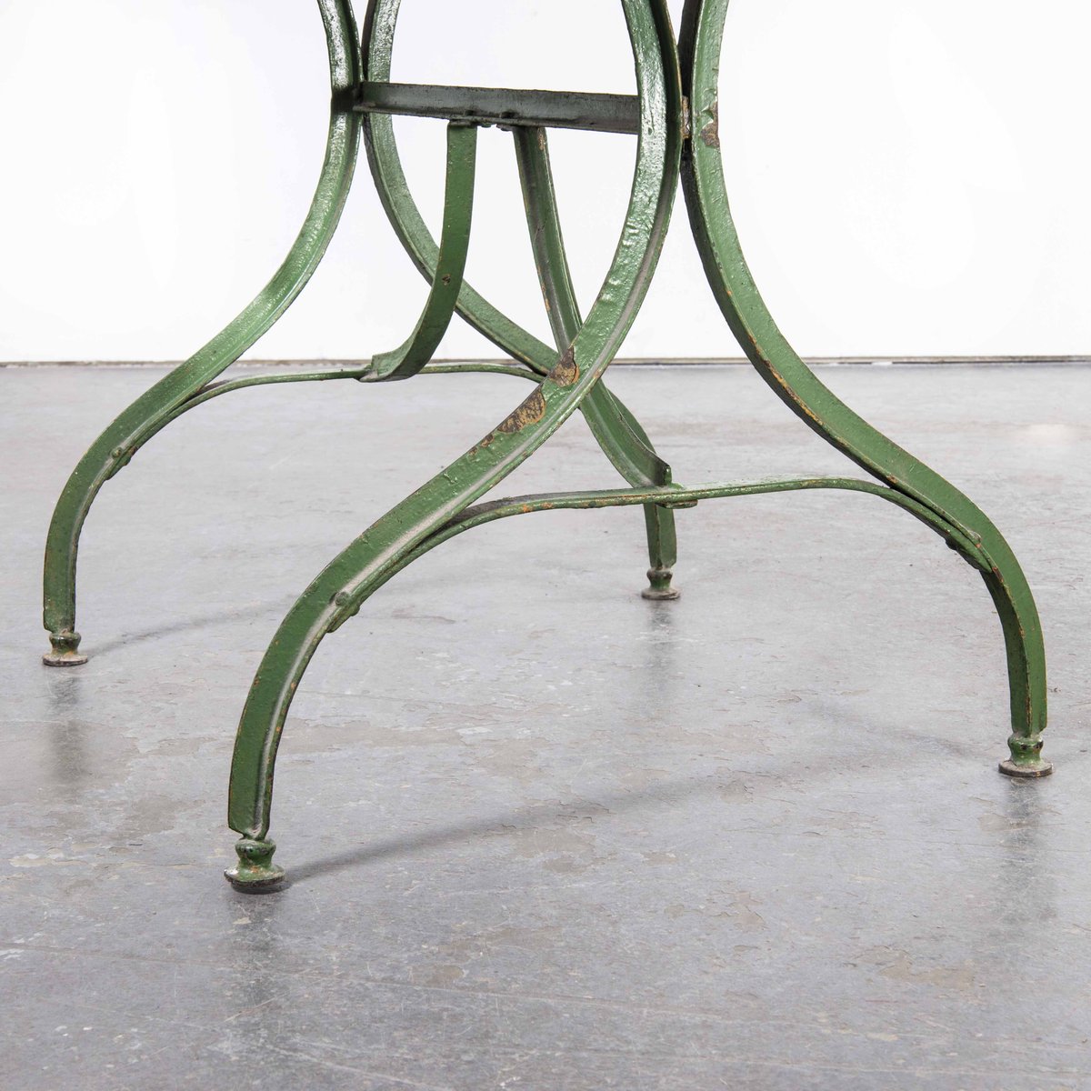 French Rectangular Metal Dining Table, 1950s for sale at Pamono