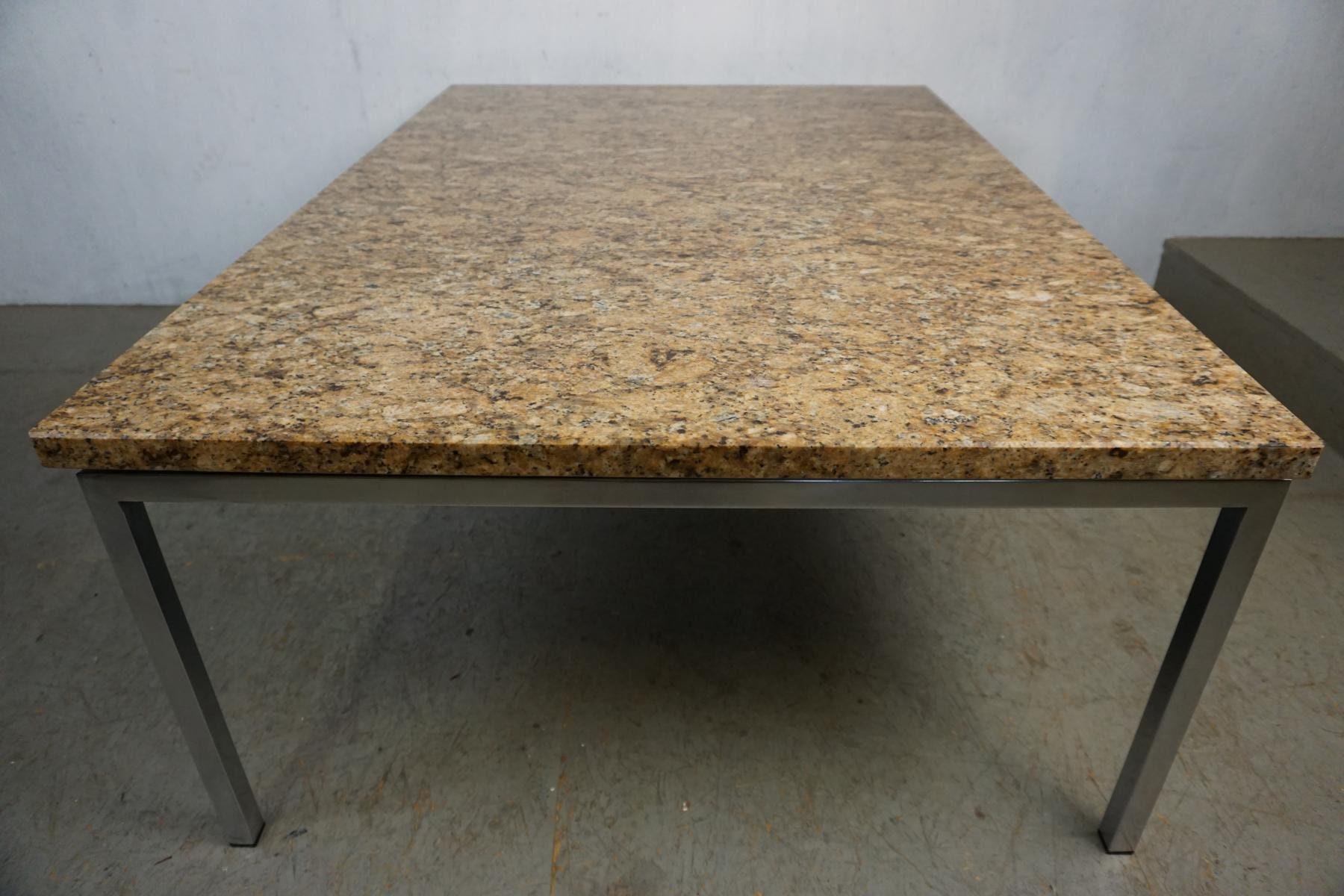 Granite Top Coffee Table for sale at Pamono