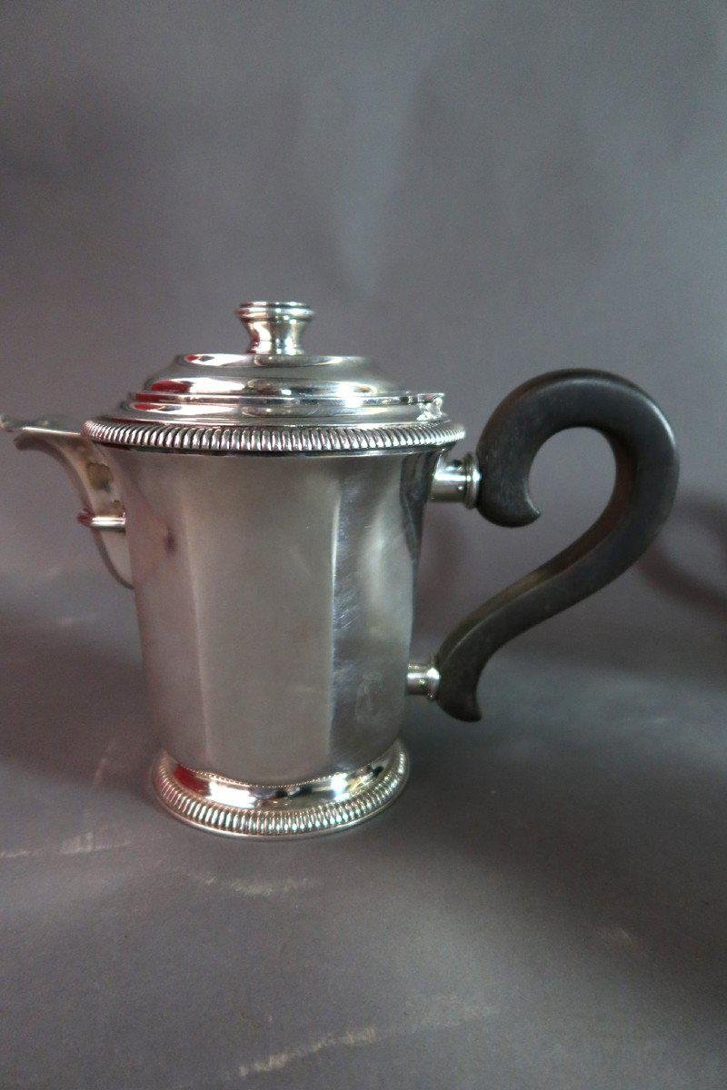Art Deco Tea and Coffee Set in Silver from Christofle, Set of 4 for