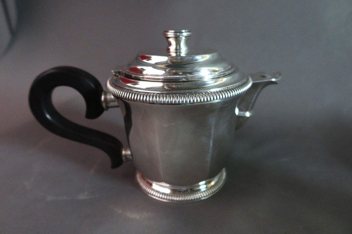 Art Deco Tea and Coffee Set in Silver from Christofle, Set of 4 for