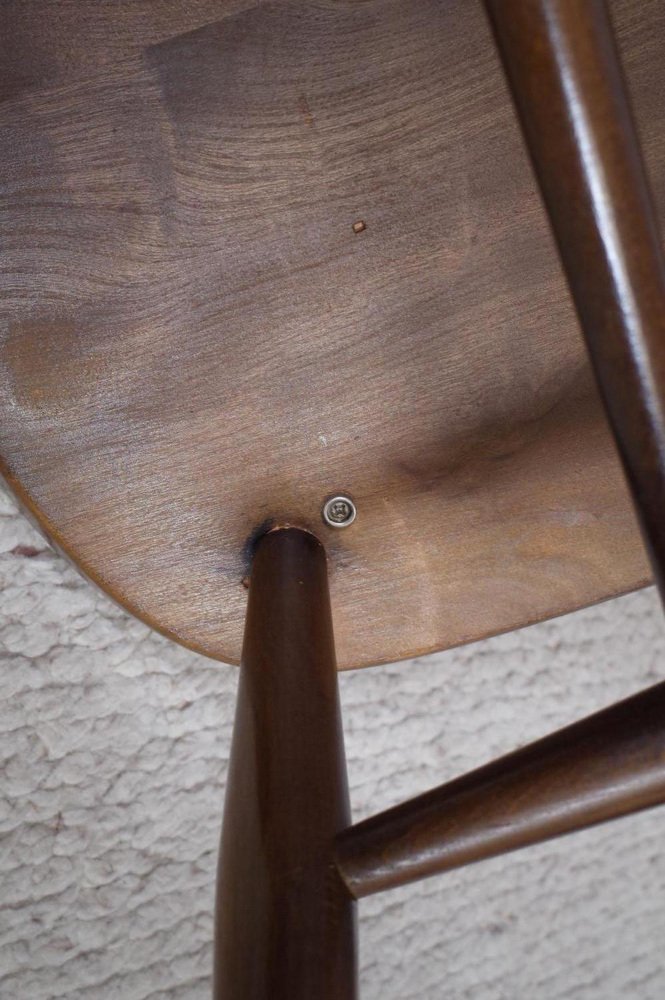 Mid-Century Ercol 365 Quaker Esszimmerstühle von Lucian Ercolani für