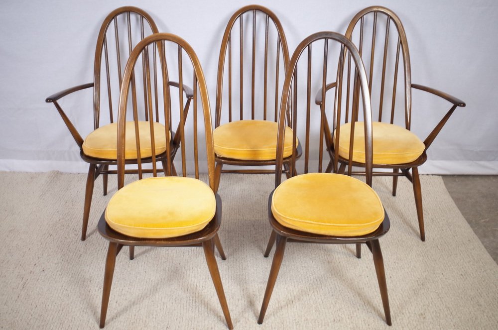MidCentury Ercol 365 Quaker Dining Chair by Lucian Ercolani for Ercol