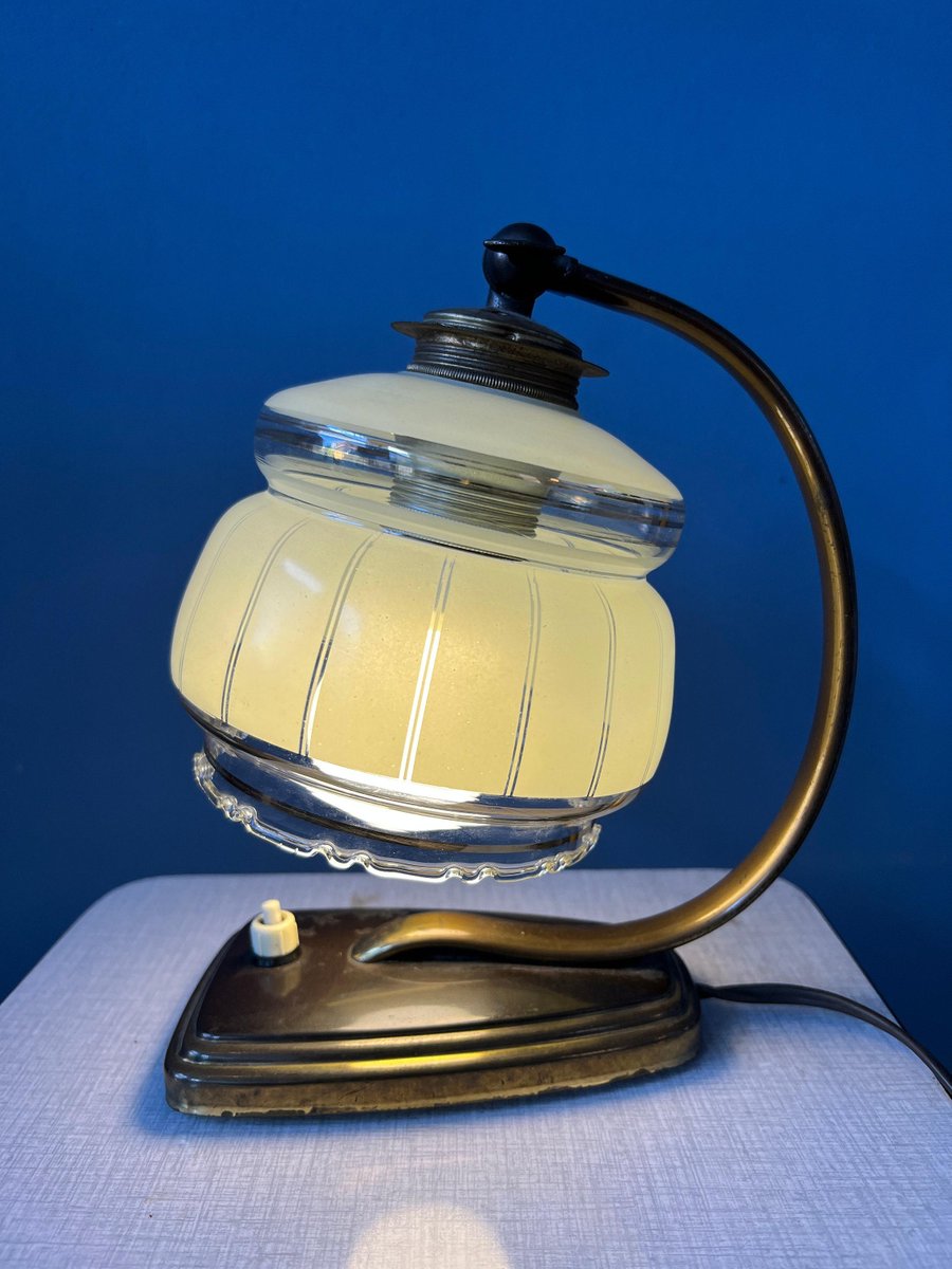 Art Deco Bedside Lamp for sale at Pamono