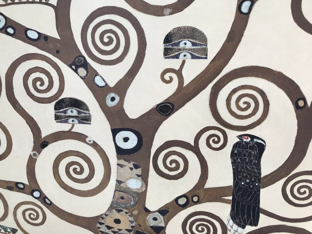 Large Italian Multicolored Klimt Artopweb Panel on MDF Board for sale ...
