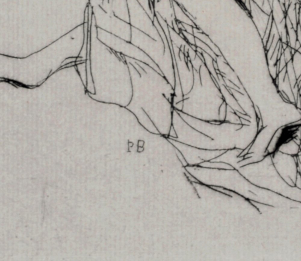 Pierre Bonnard, La Vie De Sainte Monique (D), 1930, Radierung bei