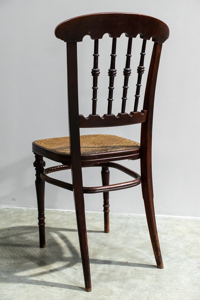 Bench and Chairs by Jacob Josef Rohn, Vienna, 1930s, Set of 4 for sale