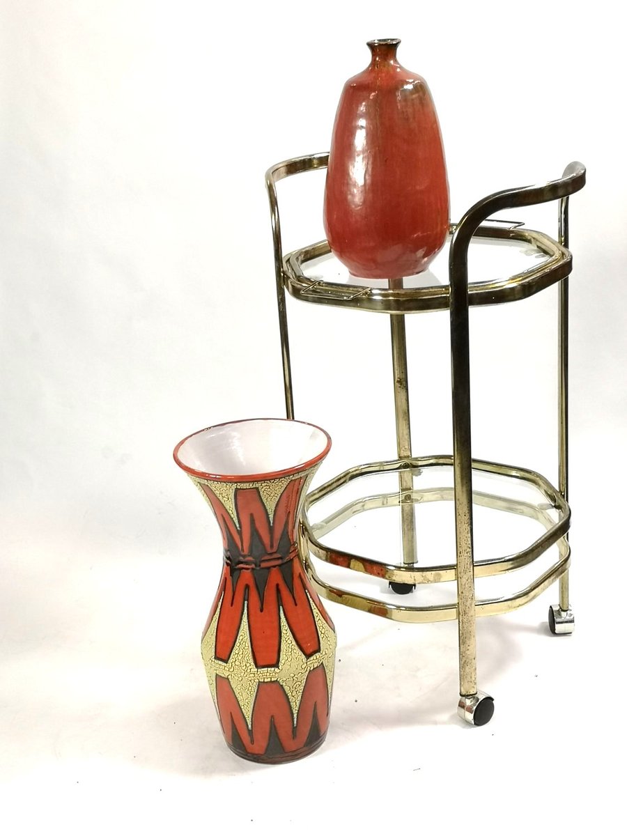 Large MidCentury Floor Vase, 1960s for sale at Pamono
