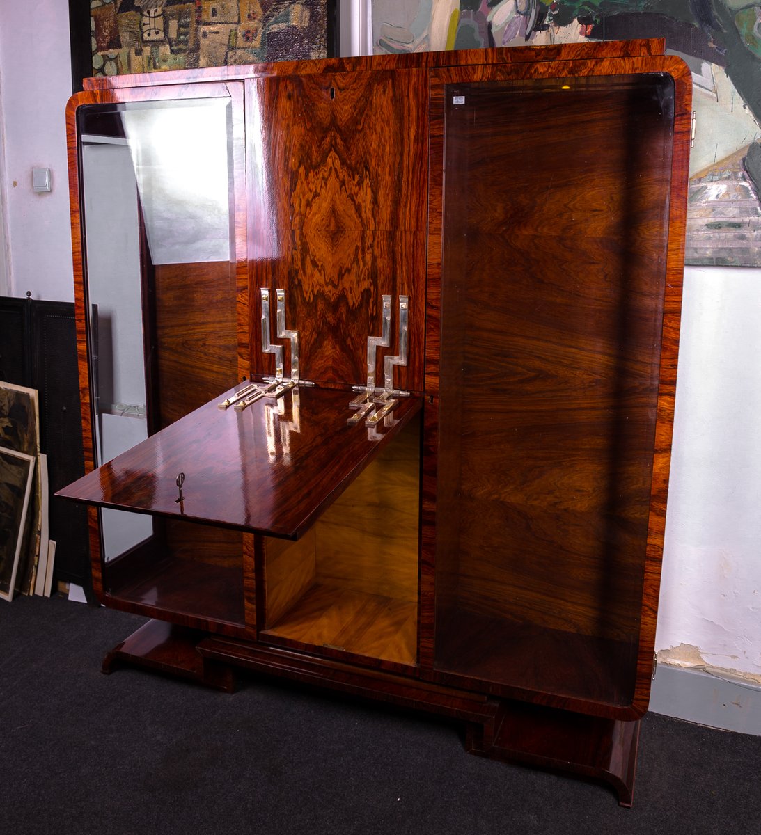 Art Deco Display Case for sale at Pamono