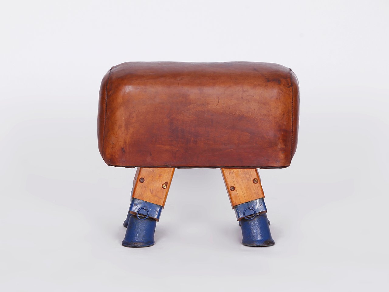 Vintage Leather Pommel Horse, 1930s for sale at Pamono