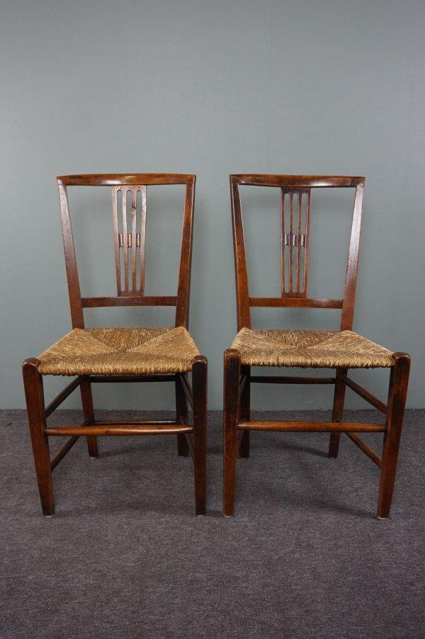Antique English Dining Room Chairs, Set of 4 for sale at Pamono