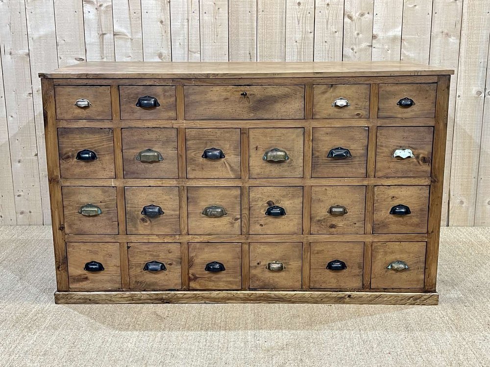 store counter in drawers in fir 1930s QYF-1366940