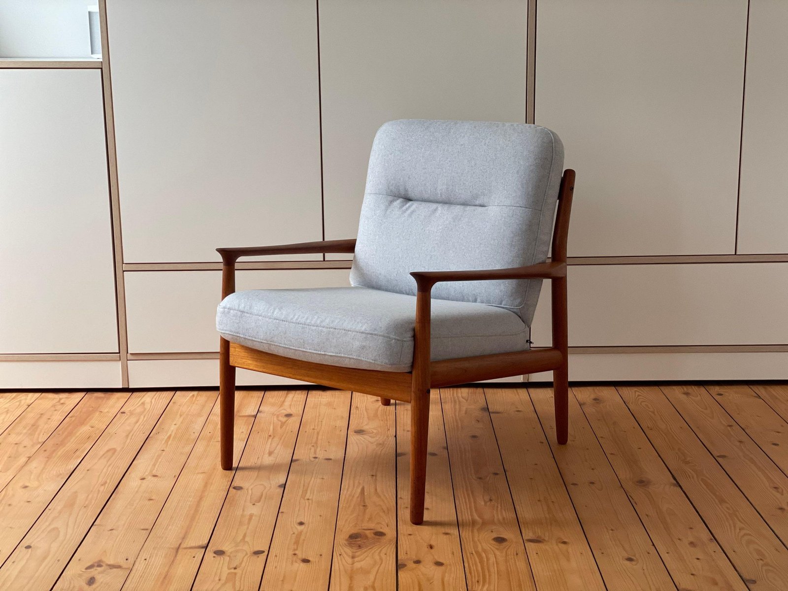 Teak Easy Chair by Svend Åage Eriksen, 1960s, Set of 2 for sale at Pamono