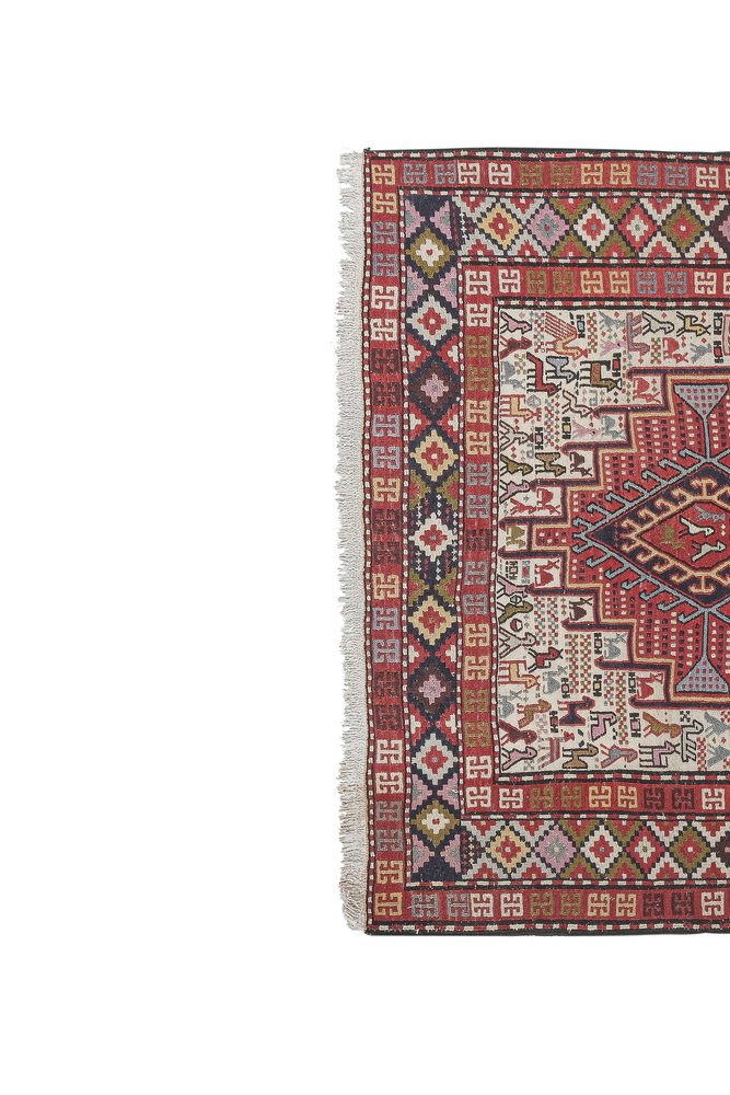 Vintage Turkish Soumac Rug for sale at Pamono