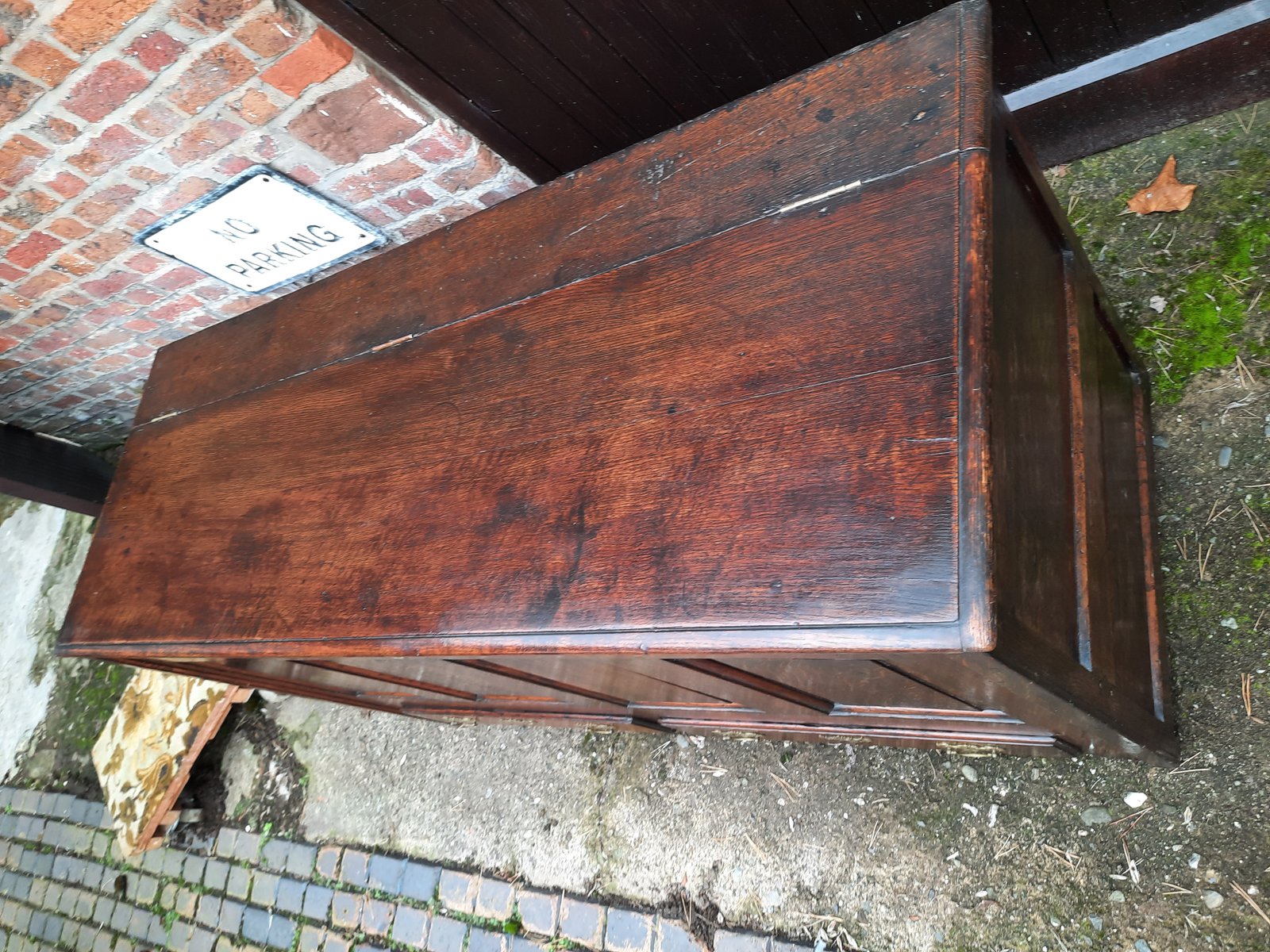 18th Century Oak Lancashire Mule Chest for sale at Pamono