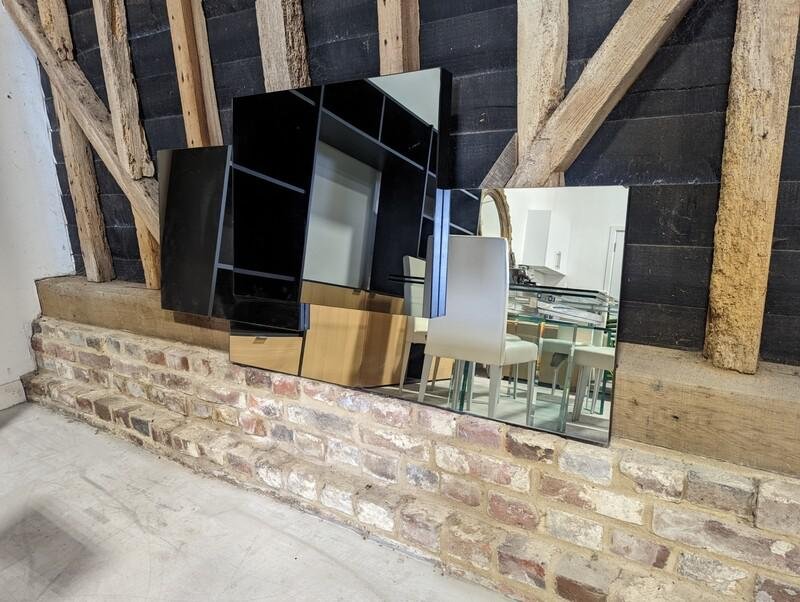 Vintage Blocks Mirror from Natuzzi for sale at Pamono